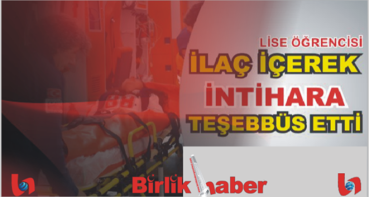 Liseli Genç Kız Okulda İntihara Teşebbüs Etti