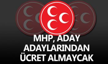 MHP ücret almayacak! Son gün 6 Eylül