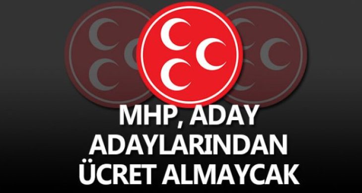 MHP ücret almayacak! Son gün 6 Eylül