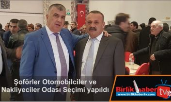 Şoförler Otomobilciler ve Nakliyeciler Odası Seçimi yapıldı