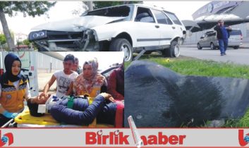 Aksaray’da otomobiller çarpıştı: 2 yaralı