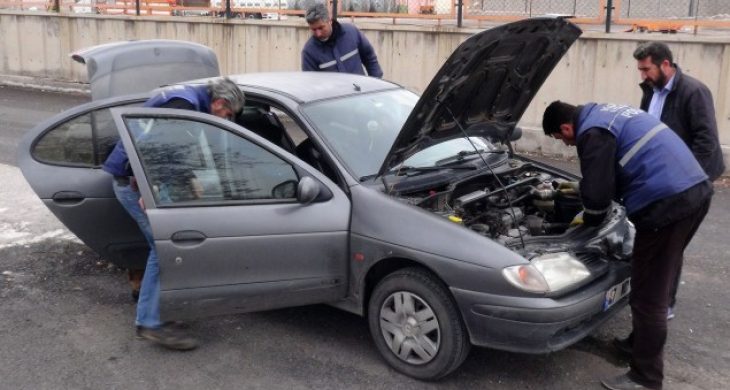 Şüpheli Araç Operasyonla yakalandı