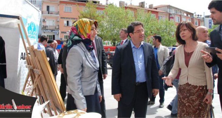 Aksaray’da El Sanatları Sergisinin Açılışı Yapıldı