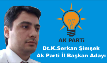 Şimşek, Ak Parti İl Başkanlığına adaylığını açıkladı