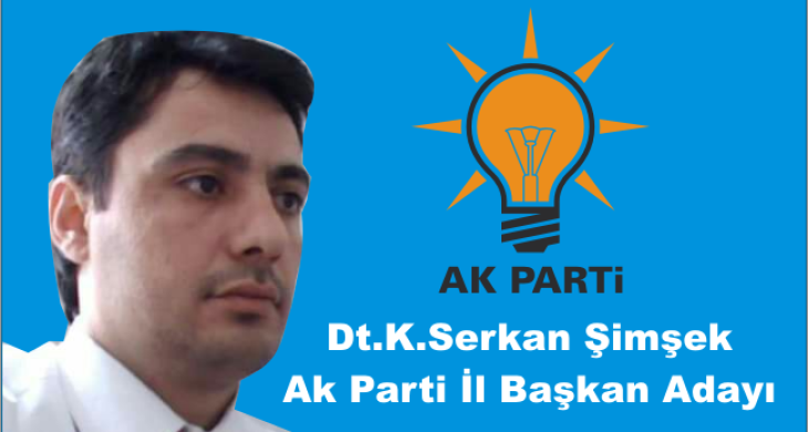 Şimşek, Ak Parti İl Başkanlığına adaylığını açıkladı