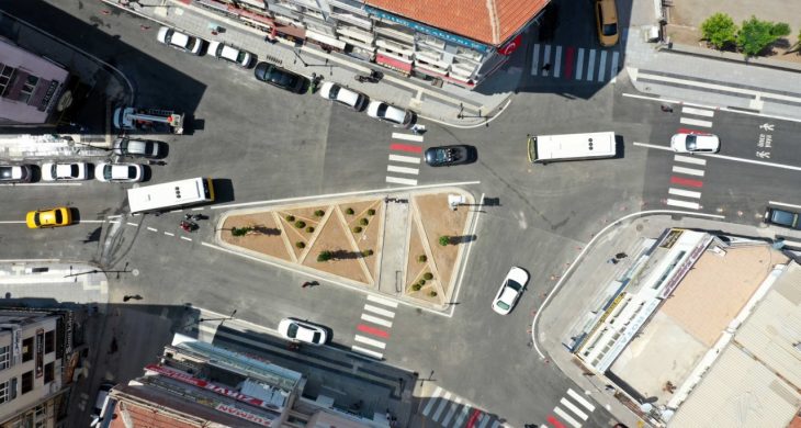 Aksaray’da Ankara Caddesi Boydan Boya Yenilendi