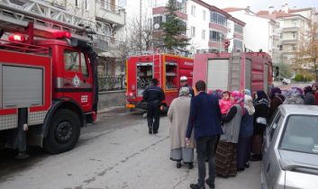 Aksaray’da Korkutan Yangın