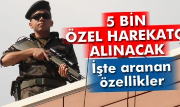 Özel harekat polisliği için 5 bin öğrenci alınacak